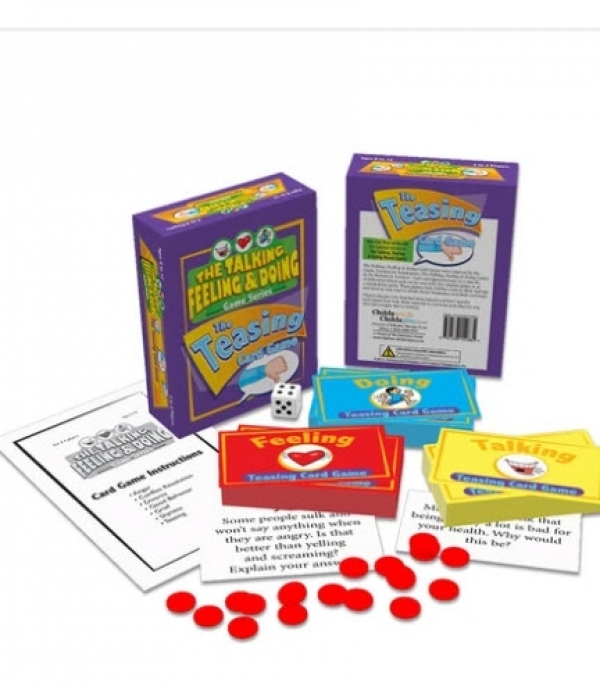 Talking, Feeling, and Doing Teasing Card Game (Ages 6-12)
